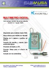 multimetro digital 100a