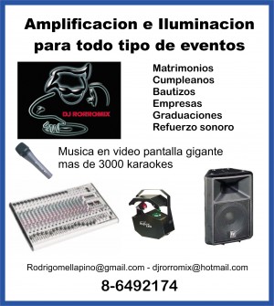  Avisos gratis en Chile en Puente Alto |  M&uacute;sica Envasada,videos en pantalla ,Iluminaci&oacute;n, Amplificaci&oacute;n, Audio. Soni, Dj amplificaci&oacute;n iluminaci&oacute;n fiestas matrimonios karaokes cumplea&ntilde;os 