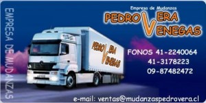 PEDRO VERA VENEGAS Avisos gratis en Chile en Concepci&oacute;n |  MUDANZAS EMBALAJES Y ENCOMIENDAS 224OO64 -9994331O-PEDRO VERA V., PEDRO VERA VENEGAS MR