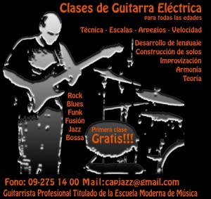 Christian Poblete Avisos gratis en Chile en Providencia |  Clases particulares de Guitarra Electrica, Domicilio