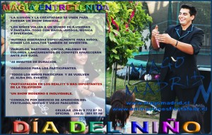 Mago Madrid Avisos gratis en Chile en Huechuraba |  show de magia Mago Madrid, Mago Madrid you tube
