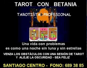 BETANIA Avisos gratis en Chile en Santiago |  TAROT -VIDENCIA - LECTURAS DE TAROT - CON EXPERTA EN TAROT  BETANIA , BETANIA  UNA TAROTISTA DIFERENTE CONSULTA EN SANTIAGO CENTRO - FONO 6893885
