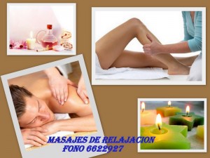 TERAPIAS ANTISTRESS Avisos gratis en Chile en Santiago |  SEPTIEMBRE EL MES DEDICADO A LOS MASAJES DE RELAJACION SON SUAVES 6622927, $10000 UNA HORA DONDE DISFRUTARAS DE LA MEJOR HORA DE TU VIDA 10000
