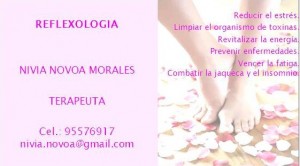Nivia Novoa Morales Avisos gratis en Chile en Temuco |  REFLEXOLOG&Iacute;A DE PIES Y/O MANOS, Masaje Terapeutico a domicilio