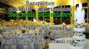 benjamin salvatierra Avisos gratis en Chile en Santiago |  banquetes,eventos, eventos en general