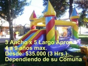 Entretenimientos SAYUN Avisos gratis en Chile en Santiago |  Arriendo Inflables, Arriendo de Juegos Inflables Infantiles