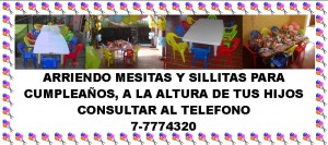 YASNA Avisos gratis en Chile en Lampa |  ARRIENDO MESITAS Y SILLITAS PARA CUMPLEA&Ntilde;OS INFANTILES, ARRIENDO PARA CUMPLEA&Ntilde;OS