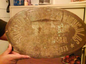 gonzalo soto mu&ntilde;oz Avisos gratis en Chile en Concepci&oacute;n |  vendo letrero de cobre de 1933, vendo letrero de 1933