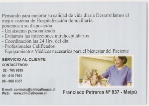 clinical house Avisos gratis en Chile en Santiago |  enfermeras a domicilio, cuidados a domicilio