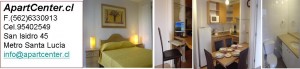 Sergio cruces Avisos gratis en Chile en Santiago |  Alojamiento en Santiago tipo apart hotel Excelente ubicacion wifi, Tarifas desde 15.000 pesos por persona en base a habitacion doble