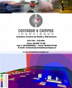 Servicios y Soluciones Ac&uacute;sticas Avisos gratis en Chile en La Cisterna |  Contador y Campos Ingenieros - Acustica, Control de Ruido y Vibraciones, --