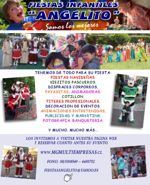 fiestas infantiles angelito somos los mejores Avisos gratis en Chile en Santiago |  animaciones infantiles cumplea&ntilde;os buzz lightyear backyardigans calidad , tenemos los animadores mas entretenidos y los mejores disfraces de chile
