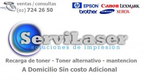  Avisos gratis en Chile en Santiago |  RECARGA DE TONER DESDE $9.990 FONO:7242650 HP CANON SAMSUNG BROTHER, RECARGA DE TONER - RECARGAS DE TONER - TONER ALTERNATIVOS