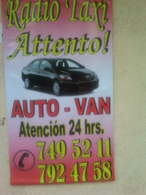 R Tais Attento Avisos gratis en Chile en Maip&uacute; |  Radio Taxis Attento Transporte, Transporte Attento Ltda