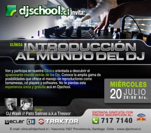 araceli mancilla Avisos gratis en Chile en Santiago |  Clinica Introducci&oacute;n al mundo de DJ GRATUITA, Clinica gratuita