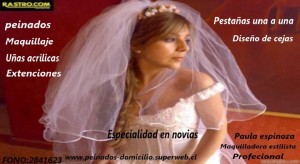 paula Avisos gratis en Chile en &Ntilde;u&ntilde;oa |  servicios belleza peinado maquillaje domicilios ,   novias madrinas fiestas