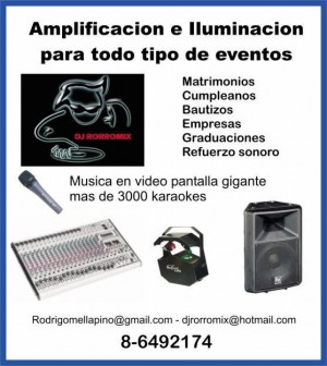  Avisos gratis en Chile en La Reina |  MUSICA EVENTOS DJ VJ KARAOKE, MATRIMONIOS CUMPLEA&Ntilde;OS , AUDIO E  ILUMINACION, Dj amplificaci&oacute;n iluminaci&oacute;n fiestas matrimonios karaokes cumplea&ntilde;os 