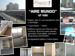 Pamela Devia  Avisos gratis en Chile en Santiago |  VENDO DEPARTAMENTO EN METRO &Ntilde;UBLE, CONDOMINIO AIRE MUNDO