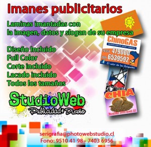 Roberto Jimenez Avisos gratis en Chile en Santiago |  Imanes publicitarios - Imantados, Imanes publicitarios - Imantados