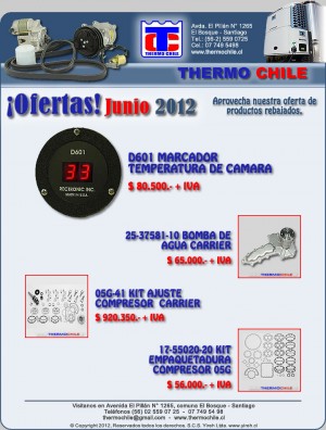 THERMOCHILE Avisos gratis en Chile en Santiago |  REPUESTOS THERMOKING Y CARRIER, thermochile