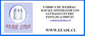 Efase Ltda Avisos gratis en Chile en Santiago |  Maxisacos, Sacos, Big Bags, Somos fabricantes