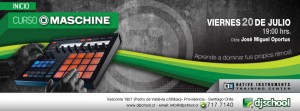 Dj School Chile  Avisos gratis en Chile en Providencia |  20 de Julio Inicio Curso Maschine , Aprende a dominar tus propios ritmos! 