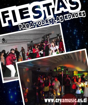 Crea Music Eventos Avisos gratis en Chile en Santiago |  Dj para fiestas a domicilio , karaoke , xbox , cine movil, SUPER PRODUCCION FIESTAS
