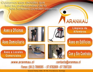 Aranmau Avisos gratis en Chile en Santiago |  Aseo Oficinas, Limpieza de Oficinas