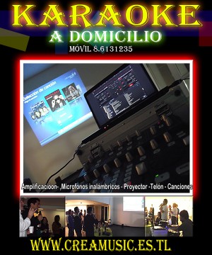 CREA MUSIC EVENTOS Avisos gratis en Chile en Santiago |  Karaoke A DOMICILIO - fiestas A DOMICILIO, DJ PARA FIESTAS A DOMICILIO