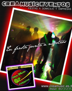 crea music eventos Avisos gratis en Chile en Santiago |  Dj fiestas a domicilio , karaoke e iluminacion, www.creamusic.es.tl