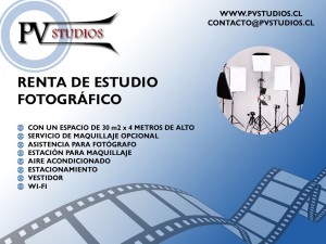 PV Studios Avisos gratis en Chile en Providencia |  Arriendo de Estudio Fotogr&aacute;fico, Ofrecemos arriendo de nuestro estudio fotogr&aacute;fico.