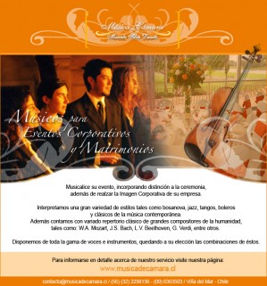 Horacio Silva Duarte Avisos gratis en Chile en Santiago |  Eventos sociales, m&uacute;sicos en vivo, Todas las voces e instrumentos en vivo