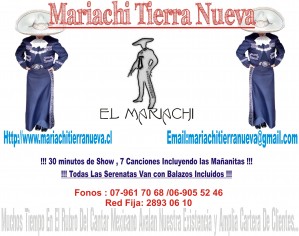 Mariachi Tierra Nueva Avisos gratis en Chile en Santiago |   Mariachis En Todo Santiago y Comunas Cercanas 28930610, Serenatas a Domicilio