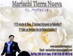 MARIACHI TIERRA NUEVA Avisos gratis en Chile en Santiago |  Serenatas En Tu Domicilio,Mariachis.Red Fija:28930610,  !!!  La Mas Bella Sorpresa Que Le Puedes Dar !!!
