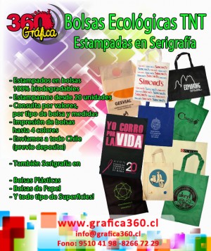 Roberto Jimenez Avisos gratis en Chile en Santiago |  Bolsas ecol&oacute;gicas tnt estampadas en serigraf&iacute;a - bolsas ecol&oacute;gicas, Bolsas ecol&oacute;gicas tnt