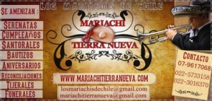Mariachi Tierra Nueva Avisos gratis en Chile en El Bosque |  Mariachis dia de la madre,el bosque:(022) 573 31 58,  !!! dia de la madre /(022) 573 31 58 !!!