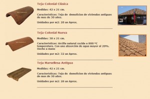 Cer&aacute;micas R&uacute;sticas Cauquenes Avisos gratis en Chile en Calera de Tango |  Tejas coloniales nuevas y antiguas de demolici&oacute;n, Venta de tejas coloniales nuevas y de demolici&oacute;n