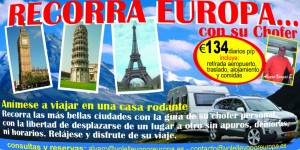 alvaro Avisos gratis en Chile en Vi&ntilde;a del Mar |  Recorra europa en casa rodante por 139 euros p/persona, Recorra europa chofer casa rodante econ&oacute;mico viajar