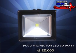 RENTAGAME CHILE Avisos gratis en Chile en La Cisterna |   foco proyector led  30 watt/ $  25.000, Iluminacion led