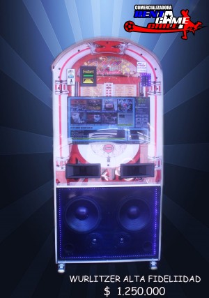 RENTAGAME CHILE Avisos gratis en Chile en La Cisterna |  Wurlitzer alta fidelidad/novedad de rentagame/precio: $ 1.250.000, Maquinas de juego
