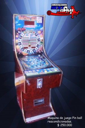 RENTAGAME CHILE Avisos gratis en Chile en La Cisterna |  Pin ball feitalin reacondicionadas, 6 bolitas digital/precio:  250.000, Maquinas de juego