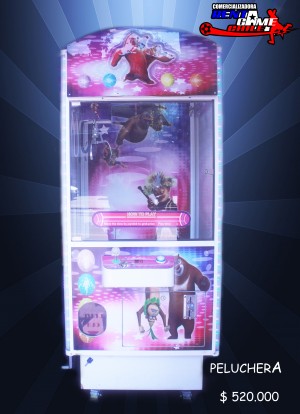 RENTAGAME CHILE Avisos gratis en Chile en La Cisterna |  Maquina de juego peluchera/novedad de rentagame /precio: $ 520.000, Maquinas de juego