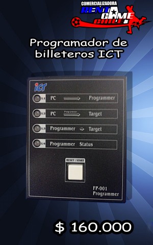 RENTAGAME CHILE Avisos gratis en Chile en La Cisterna |  Programador de billeteros ict/precio: $ 160.000 pesos, Accesorios para maquinas de juego