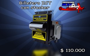 RENTAGAME CHILE Avisos gratis en Chile en La Cisterna |  Billetero ict  con stacker/precio: $ 110.000 pesos, Accesorios para maquinas de juego
