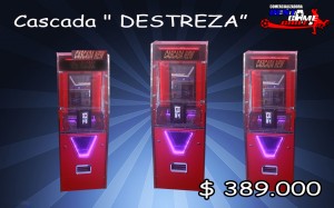 RENTAGAME CHILE Avisos gratis en Chile en La Cisterna |  Nueva cascada  destreza/novedad  rentagame /precio: $ 389.000, Maquinas de juego