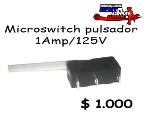 RENTAGAME CHILE Avisos gratis en Chile en Santiago |  Microswitch pulsador/1amp/125 v precio oferta de rentagame: $ 1.000, Articulos electr&oacute;nicos