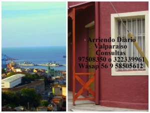 Alicia Calderon Avisos gratis en Chile en Valpara&iacute;so |  Apartamento amoblado 1 ambiente, se arrienda diario, valparaiso , Avenida alemania altura mirador plaza bismark, valparaiso, fono 975083