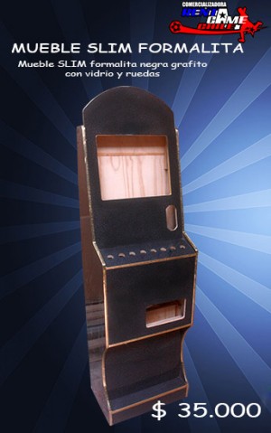 RENTAGAME CHILE Avisos gratis en Chile en Santiago |  Mueble slim formalita , con vidrio y ruedas /precio: $ 35.000 pesos, Rentagame: maquinas de juego:  accesorios,repuestos, servicio tecnico
