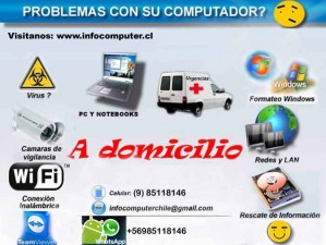 Pablo Cortes Avisos gratis en Chile en Santiago |  Reparacion de computadores, reparacion de notebook a domicilio, Mantencion de computadores a empresas y particulares