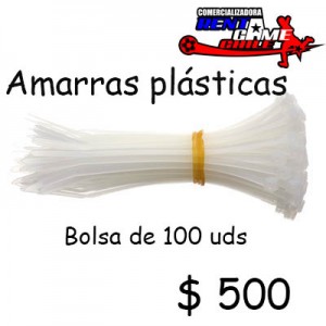 RENTAGAME CHILE Avisos gratis en Chile en La Cisterna |  Amarras plasticas 100 unidades/precio oferta: $ 500, Rentagame: maquinas de juego:  accesorios,repuestos, servicio tecnico